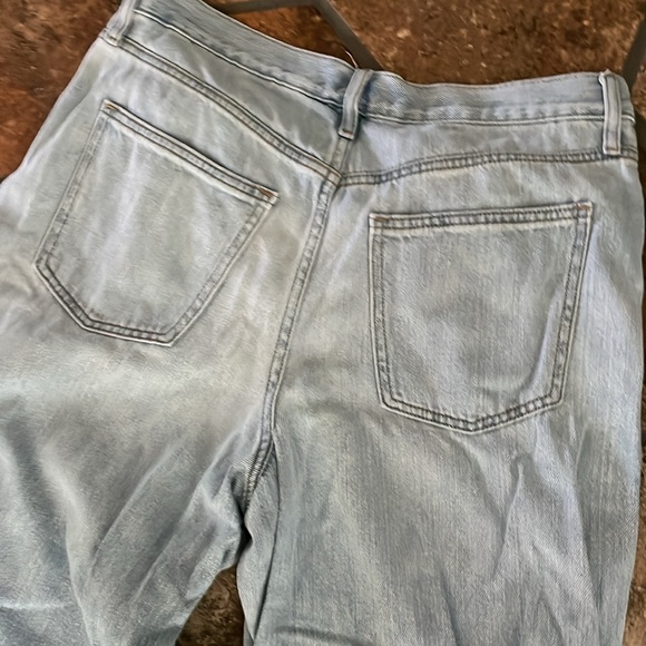 Universal Threads light wash jeans relaxed wide leg denim size 10R - Picture 6 of 6